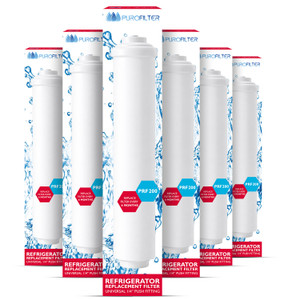 Fridge Water Filter 1/4 Inch Push Universal fitting DD7098 GXRTQR - Pack of 6
