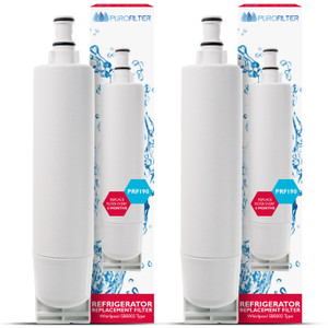 WF01 Purofilter Water Filter for Aqua Fresh, KitchenAid, Supco, Whirlpool SBS002, SBS003, SBS004, USC009, USK009 Type (Pack of 2)