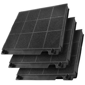 Type 15 Carbon Charcoal Cooker Hood Filter Compatible for Elica Models (Pack of 3)