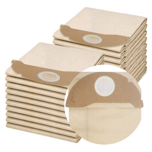 Paper Vacuum Cleaner Dust Bags for Kärcher A2000, A2004, A2014CV (Pack of 20, 6.904-322.0)