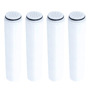 Showerhead Water Filter Insert 4 Pack Compatible for Cobbe 6 SprayMode