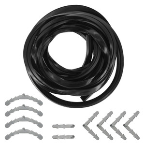 Universal 3-in-1 Silicone Oven Door Gasket Seal Kit Compatible for Multiple Brands