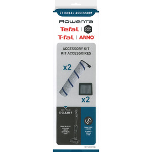 Genuine Roller Brush and Filter Kit for Tefal X-Clean 5/7 (ZR337A01)