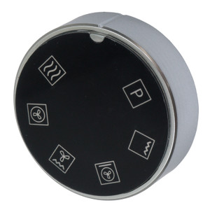 Genuine Oven Knob for Bosch, Siemens CM585AMS0 & CM585AMS0W Series Ovens (10034886)
