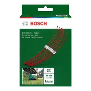 Genuine Bosch ART26 Combitrim Series 26cm x 2.4mm Extra Strong Line (Pack of 10)