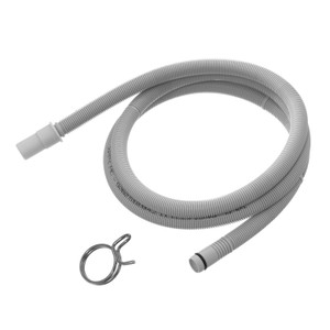 Genuine BSH 3VF, 3VS, DI, DRS, DRV, DWH, SN, SP, SX, S21, S41, S42, S51, S52, SBI, SBV, SHV, SHX, SMI, SMS, SMU, SHM, VVD Series "Classic" Design Multi-Model Fitting Dishwasher Drain Outlet Hose & Clip