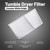 Replacement Crosslee White Knight CL4, CL6, ITD60, LPG4; Philips-Whirlpool AWB6; Electrolux TDV850W Type; Hygena APM, APL; Tricity Bendix, Zanussi TM Series Fluff & Lint 'V' Filter