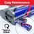 Motorised Floor Tool Cleaner Head With Laser Detection For Dyson V7, V8, V10, V11, V15, SV19 & Gen5detect