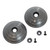 Floor Nozzle V-Ball Wheel Service Kit for Dyson DC48-DC62, V6-V10, SV03-SV12 (966817-01)