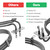 Hotpoint Fan Oven Element EG900, XC, CP87SEA/HA, CP97SE2/HA Series (2800W) (C00141180)