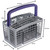Genuine Beko Multi-Model Fitting 'Sliding' Type Dishwasher Cutlery Basket