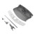 Washing Machine Silver Door Handle Latch Kit Compatible for AEG L74, L76, L84, L86, L88 Series