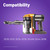 Compatible for Dyson 3-Pin UK Mains Plug Vacuum Cleaner Battery Charger - 917530-10