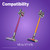 Compatible for Dyson V6 'Quick Release' Fitting to Type Fitting Vacuum Cleaner Adaptor Tool - 968235-01