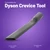 Compatible for Dyson DC14 Vacuum Cleaners Steel Crevice Tool Attachment for Tight Corners, Car Interior & Edges (32mm)
