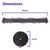 Compatible for Dyson DC04, DC07, DC14 Vacuum Cleaner Non-Clutch Clutchless Models Brush Bar - 913868-01