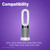 Air Purifier Filter for Dyson Combi 360° HEPA & Carbon Models PH01 DP04 TP04 (970341-01)
