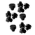 Cooker Pan Support Rubber Feet (12 Pack) Compatible For Rangemaster Leisure Flavel Falcon La Cornue