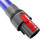 Quick Release Wand Extension Rod for Dyson V7, V8, V10, V11, V15 Vacuum Cleaner (Blue, 967477-01)