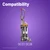 Flexible Hose Assembly for Dyson DC27, DC28 Upright Vacuum Cleaner (916547-01)