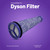 Pre-Motor Filter for Dyson DC50, DC51 Vacuum Cleaner Washable Replacement (965081-01)