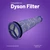 Pre-Motor Filter for Dyson DC50, DC51 Vacuum Cleaner Washable Replacement (965081-01)