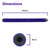 Floor Nozzle Rear Brush Bar for Dyson V6, V11 Vacuum Cleaner (966492-01)
