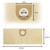 Paper Dust Bags for Vax 1050, 1100, 1200, 20024, 2000 Vacuum Cleaner (Pack of 5, 1-1-125401-00)