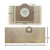 Paper Dust Bags for Goblin Aquavac 100, 20, 200, 22, 30, 300, 300C, 30A, 320 Vacuum Cleaner (Pack of 5, ZR80)