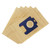 Paper Dust Bags 'E200' S-Bag Type for Electrolux, AEG, Philips, Tornado, Volta Vacuum Cleaner (Pack of 5, 9000844804)