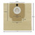 Paper Dust Bags for Hoover Capture CP70CP11001, Flash H58 (Pack of 5, 35600637)