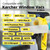 3-Pin UK Mains Plug Window Vacuum Cleaner Battery Charger for Karcher WV1, WV2, WV5, WV50, WV55, WV60, WV6, WV70 Window Vac Series
