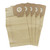 Paper Dust Bags (Pack of 5) for Kärcher CV30/1 CV38/1 CV38/2 CV48/2 9.533-091.0