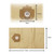 Paper Dust Bags (Pack of 5) for Taski Vento 15 Vacuum Cleaner Dust Bags 7514888