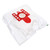SMS Microfibre Dust Bags & Filter Kit for Miele FJM & H Type, S2, S500, S700 (4 Pack + 2 Filters, 9917710)