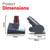 Mini Motorised Hair Screw Tool Compatible for Dyson V12 Slim (972213-02)
