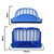 AeroVac Dust Filter Set for iRobot Roomba 500 AeroVac Series (Pack of 3)