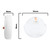 Vacuum Filter Replacement Kit for Shark AZ912UK, AZ913UK, NZ850UK, NZ860UK (XFFAZ2000UKT, XHFAZ2000UKT)