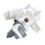 Genuine Candy GCSW, GVSW Series; Hoover AWDPD, HBWD, HLW Series Washing Machine Drain Pump Base & Filter Housing (43014233)
