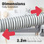 Vacuum Cleaner Suction Hose For Dyson DC50ERP, UP22, UP32 Animal, Allergy Ball, Light Ball Series