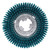 Genuine Makita PS001G 40VMax Scrubber Polisher XGT 190mm Medium Floor Brush