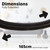 Bayonet Vacuum Hose Assembly for Electrolux Lite, 300, 350, 2000, Turbomatic; Commercial Electrolux Euroclean Volta UZ930, Z970; Nilfisk GD930 Series (ZE020, 9000846858) Bayonet Vacuum Hose Assembly for Electrolux Lite, 300, 350, 2000, Turbomatic; Commercial Electrolux Euroclean Volta UZ930, Z970; Nilfisk GD930 Series (ZE020, 9000846858)