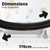 Vacuum Hose Assembly for Numatic NQS, GEO, NRV, MFQ, HEN, NVQ Series [32mm x 1.7m](601041)