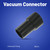 Universal Screw-In Vacuum Cleaner Hose Cuff Connector for 38mm Hoses (7307090124)