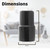 Universal Screw-On Vacuum Cleaner Hose Cuff Suitable for All 32mm Hoses (8505122104)