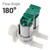 Genuine Cold Water Inlet Solenoid Valve for Bosch Siemens Washing Machines (10031360)