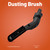 Flexible Extended Dusting Brush Tool for Shark IZ201, IZ251, IZ370, IZ370UK, IZ380, IZ380UK, IZ380UKT (3744FFJ200UK)