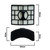 Vacuum Cleaner Foam, Felt & HEPA Filter Kit For Shark NV600, NV601, NV700