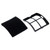 Vacuum Cleaner Foam, Felt & HEPA Filter Kit For Shark NV600, NV601, NV700 (Pack of 2)