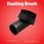 32mm Round Dusting Brush for Nilfisk GD5, VP300 Series; Kerstar PV1; Beldray Quick Vac Lite; Vaclensa C167PT, CW20, CW30 Vacuum Cleaner